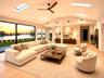 Virtually StagedOpen concept- Living room- Dining Room and Kitchen