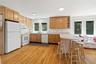 Walk thru and open kitchen