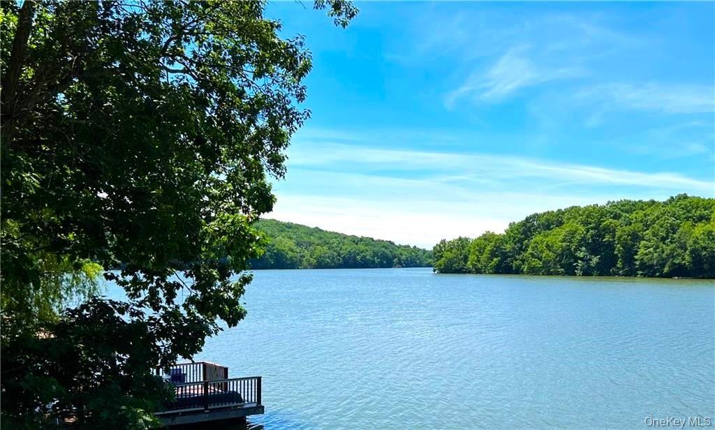 Dramatic lake views