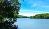 Dramatic lake views
