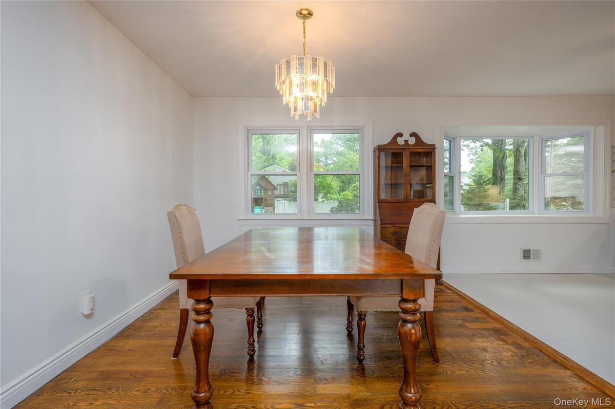 Formal dining area