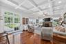 Family room with direct access to pool area