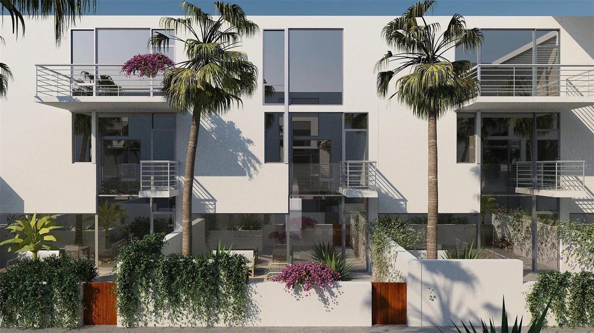Builder Rendering of Private Outdoor Living Space!