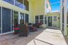 Covered screened patio