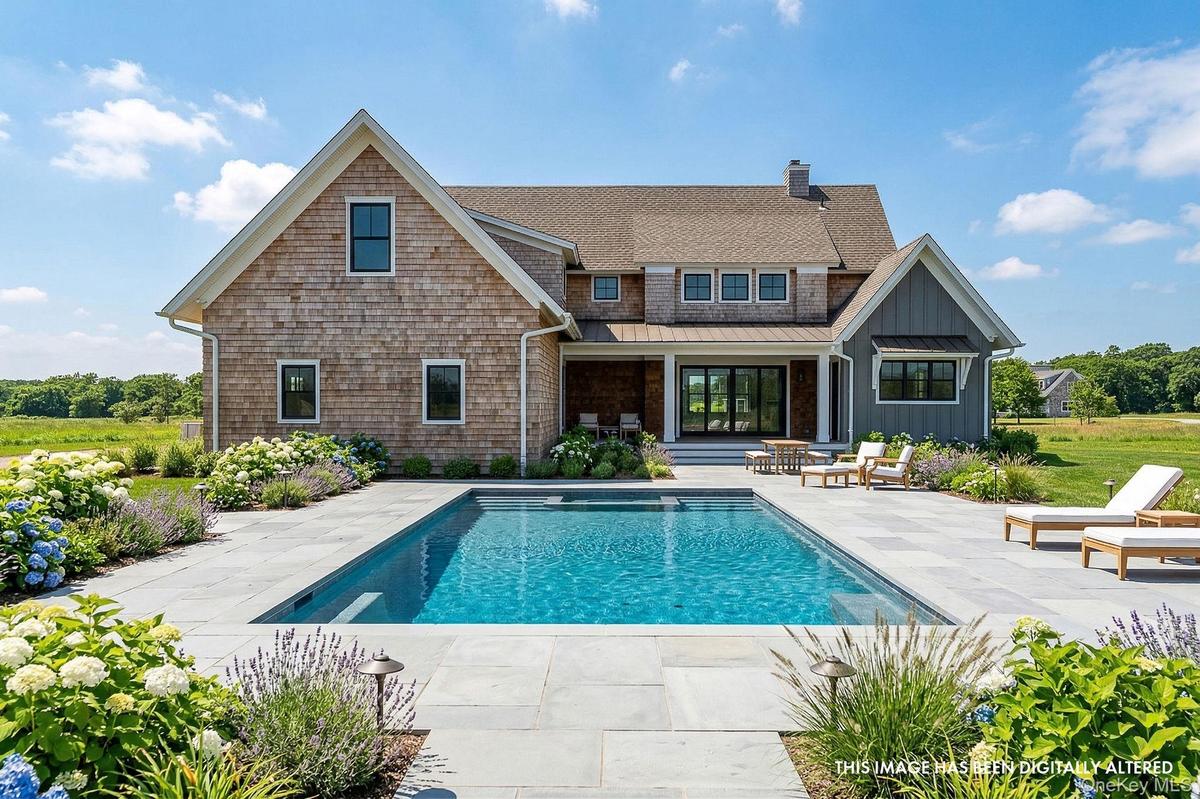 This image has been digitally enhanced to add a swimming pool