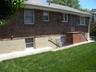 Rear view with view of egress