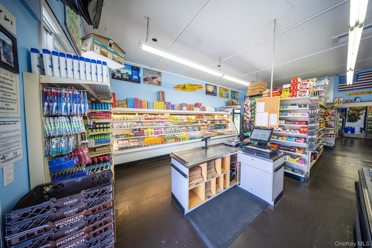 Front of store by registers