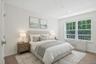 Virtually staged 2nd Bedroom