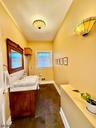 Half Bath off Kitchen