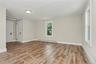 1 BR apartment bedroom.