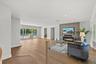 Wood floors throughout the home.
