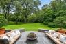 Outside terrace overlooking the magnificent grounds.