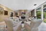 Perfectly scaled living room for elegant entertaining