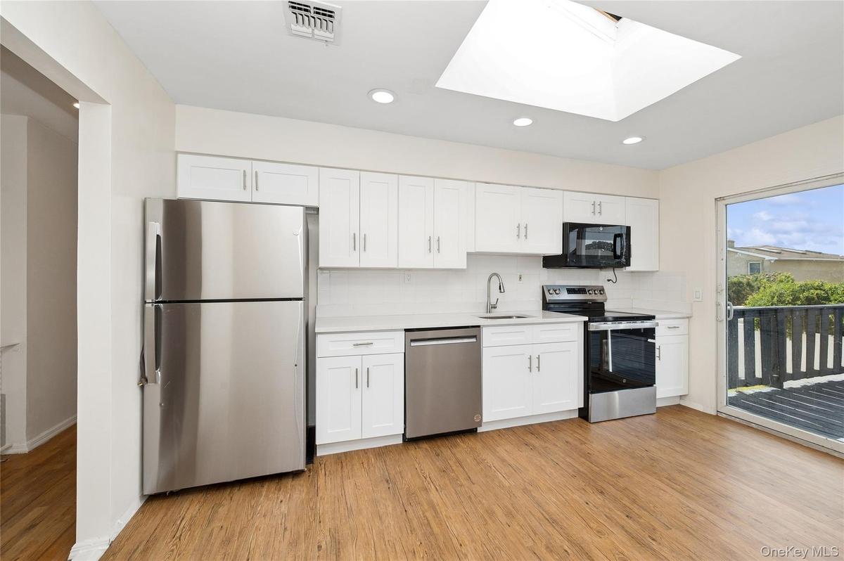 With new cabinets
