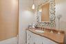 Hall half bath off Formal Living space