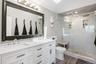primary bath with heated floors