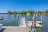 Plenty of room at the dock for water toys