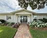 Beautifully landscaped front entrance.
