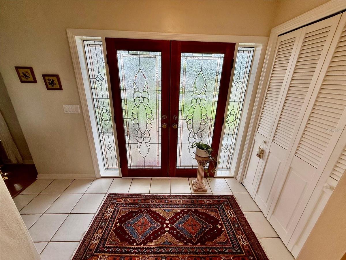 Warm and inviting entrance hall