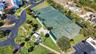 Aerial of tennis court