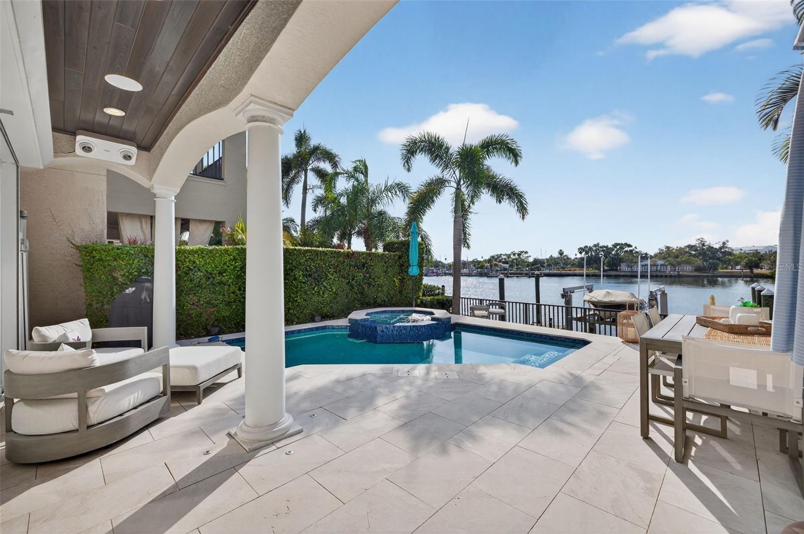 Luxury waterfront living in Port Royal with deep-water access.