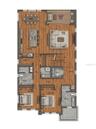 Main Floor Rendering of Floor Plan.