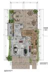 Ground Floor Rendering of Floor Plan.