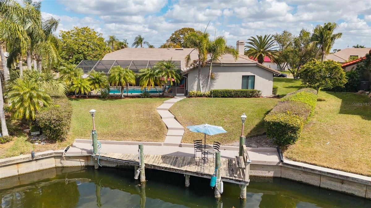 Backyard on Canal
