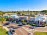 Walkable circle of shopping and dining