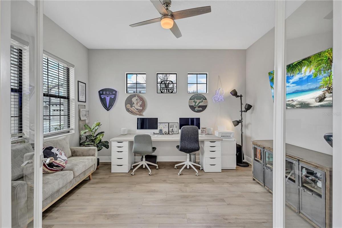 A private office offers the ideal space to work from home or simply manage day-to-day life with ease.