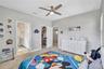 Jack-and-Jill Bedroom featuring walk-in closet & designed to grow with your needs.