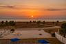 sunset balcony view
