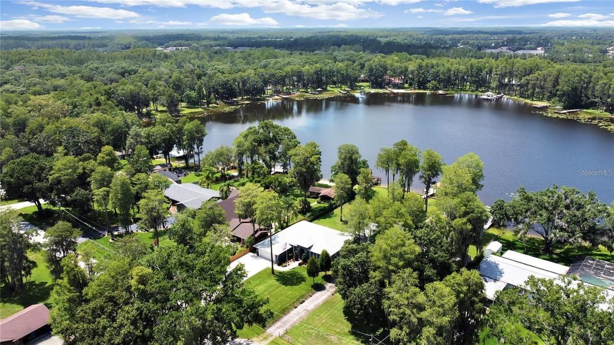 Aerial View of Lake Helen