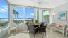 View from the living room and glassed-in lanai. Walk right out to Siesta Key Beach!