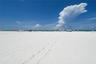 The beach is So White - bring your sunglasses!