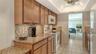 Granite counters, under-cabinet lighting