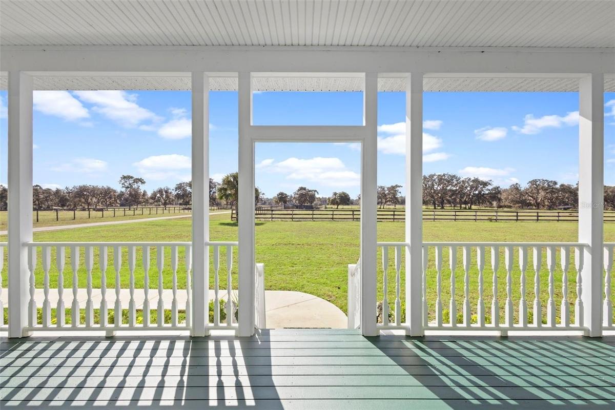 Front porch.