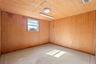 Barn air conditioned feed room.