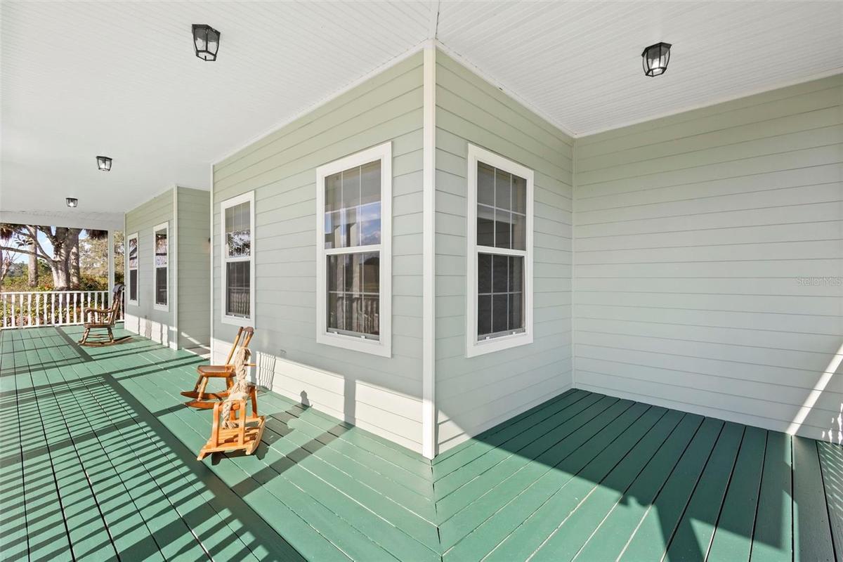 Front porch.