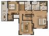 Second Floor virtually Staged