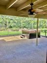SCREENED PATIO W/HOT TUB