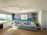 Living Room Welcome To Treasure Island Mural