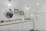 Top floor primary bedroom en-suite with dual sinks