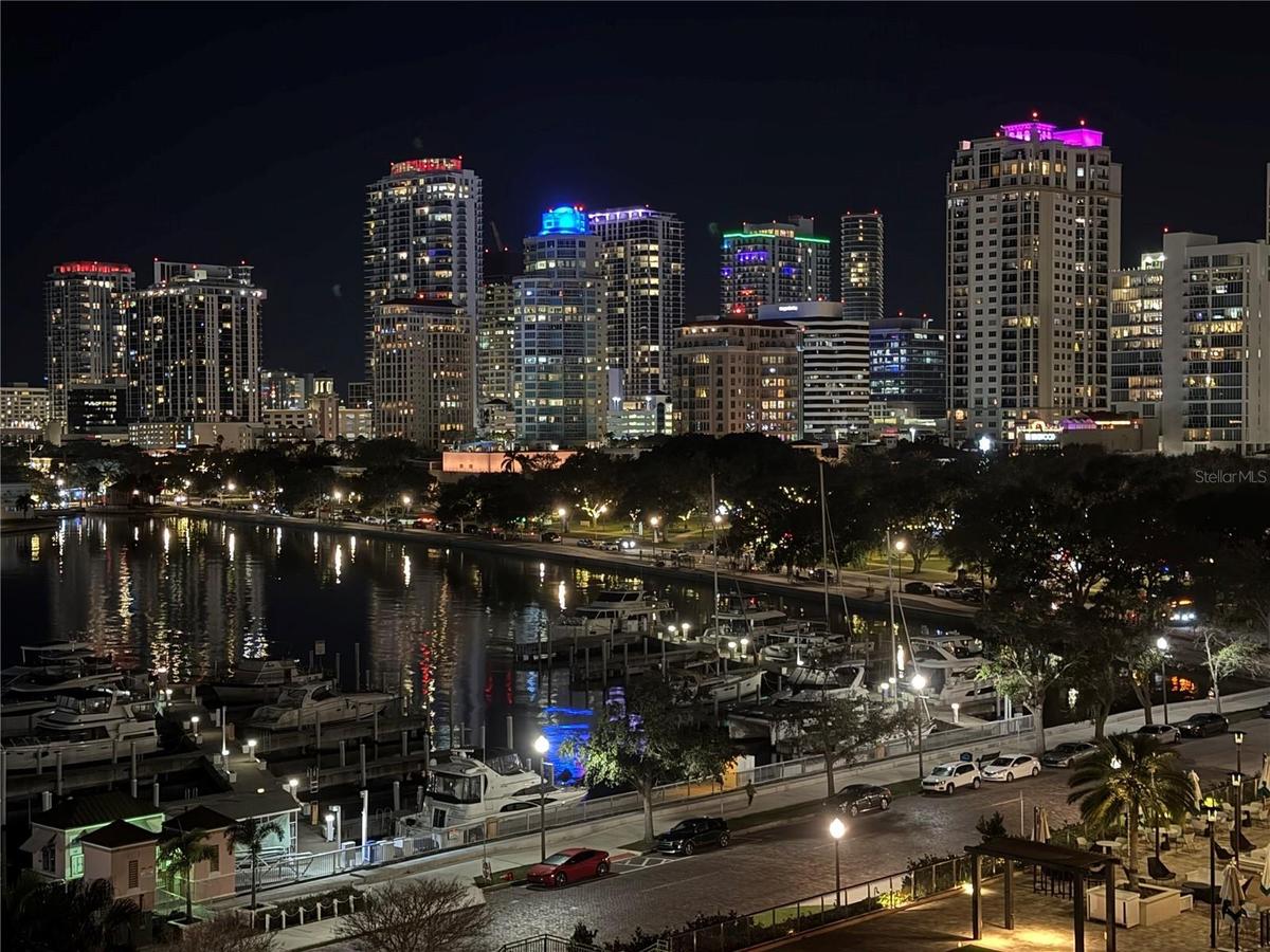 Downtown skyline view