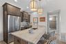 Stunning leathered marble countertop