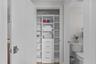 california closets in hallway and owners suite.