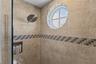 Fully renovated bathroom with shower  all in nuetral tones