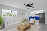 Virtually Staged Living Room