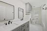 upstairs hall bathroom