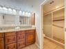 Primary Bathroom with dual sinks!
